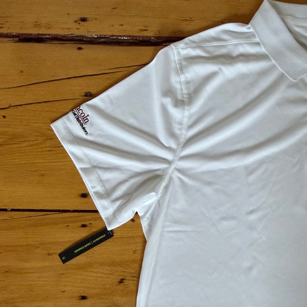 New Nike White Polo Shirt - Picture 4 of 6